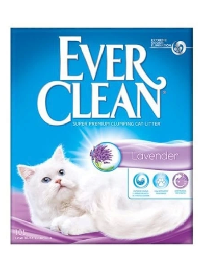 Ever Clean Lavanta Kokulu Topaklanan Kedi Kumu 10 Lt