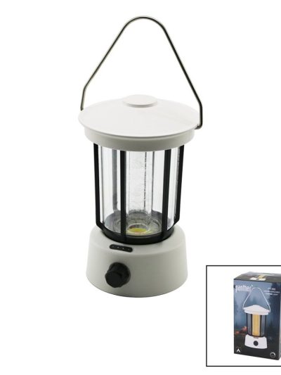 Fanus Kamp Lambasi El Feneri̇ Usb Şarjli Powerbank 5w Cob Led 800lumen Işik Ayari Gün Işik - Beyaz Pt