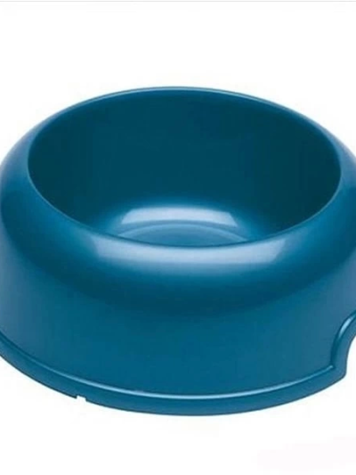 Ferplast Party 12 Plastik Köpek Mama Ve Su Kabı Mavi 3 Lt 24.2x11 Cm