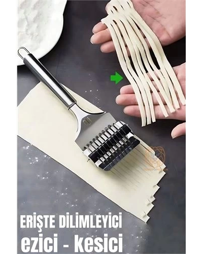 Fissaggi Erişte Hamur Kesici Spatula Sebze Doğrayıcı