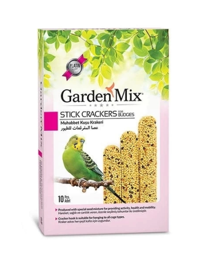 Garden Mix Platin Muhabbet Kuşu Krakeri 10 Adet