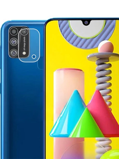 Ally Samsung Galaxy M31 Tempered Cam Kamera Koruyucu-