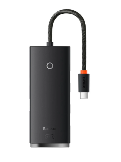 Baseus Lite Series 4 Portlu Type-c To Usb 3.0 Hub Adaptör 25cm-