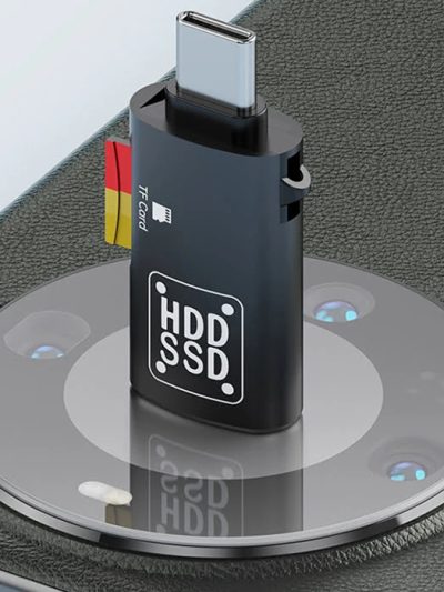 Ally Type-c To Usb Tf Kart Çevirici Otg Adaptör-