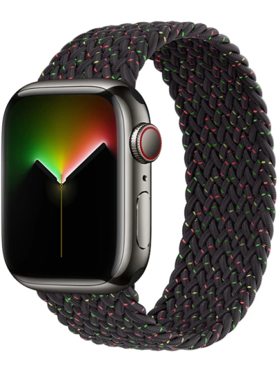 Ally Apple Watch 7-8 41mm 6-5-4 40mm Single Loop Plastik Kayış Kordon 3-2-1 38mm-