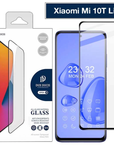 Dux Ducis Xiaomi Mi 10t Lite Tempered Cam Ekran Koruyucu 9d Full Kaplama-
