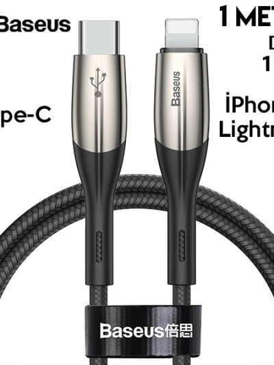 Baseus Horizontal Usb Type-c Pd18w Iphone 14-13-12-11 Hızlı Şarj Kablo 1metre-