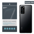 Gor Huawei P40 Kamera Korumalı Ultra Slim Silikon Kılıf-