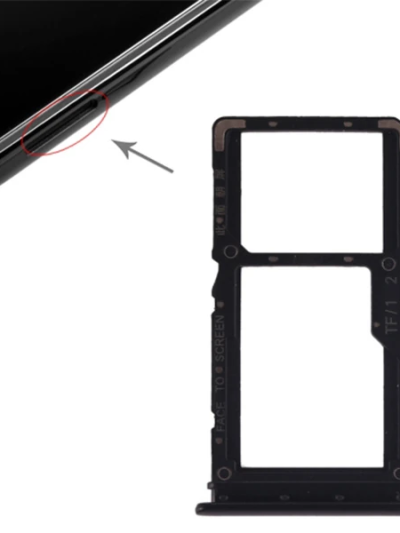 Xiaomi Redmi Note 7 Sim Hafıza Kart Kapağı Tutucu-