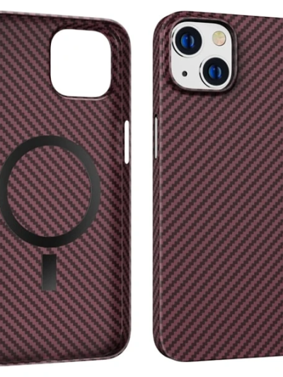 Hoco Iphone 14 Plus 6.7 Kılıf Manyetik Magsafeli Darbe Emici Telefon Kılıfı-