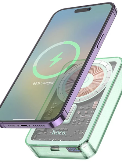 Hoco Q14a Ice Crystal 10000mah Pd20w Magsafe Uyumlu Manyetik Hızlı Şarj Powerbank-