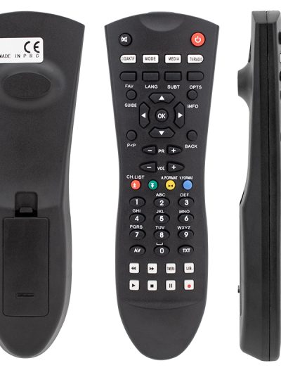 Herz Digiturk Plus 8002 Uydu Si̇yah Oval Kumanda