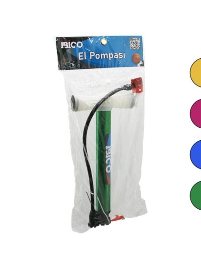İran El Pompasi Metal Gövde Plasti̇k Kol - Altlik 30cm Top - Bi̇si̇klet - Motor