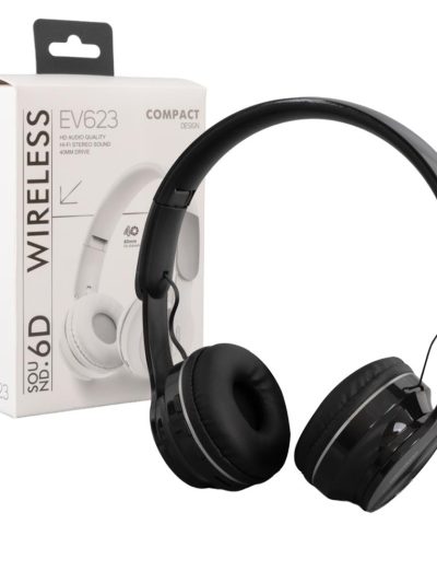 Kablosuz Bluetooth Kulaküstü Tasarim Kulaklik Ev623