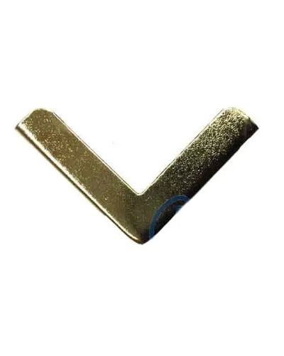 Kitap, Kapak, Menü, Albüm Köşesi, Orta - 18x32mm, Sarı, 20 Adet