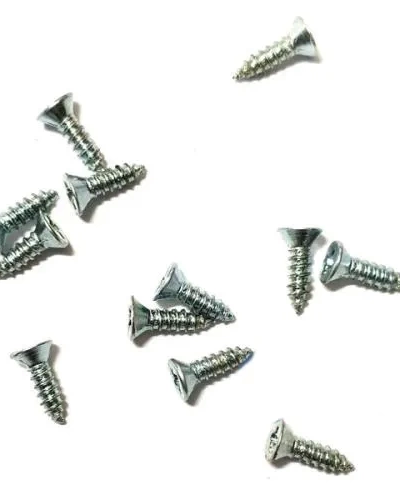 Klips, Menteşe, Ayak, Ağaç, Sunta Vidası 2,2x7,5mm - Nikel 100 Adet