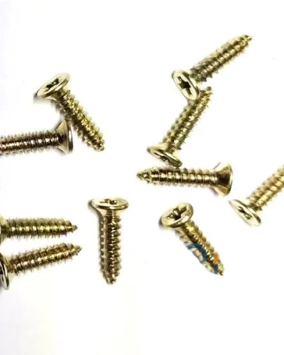 Klips, Menteşe, Ayak, Ağaç, Sunta Vidası 2,2x9,5mm - Sarı 1000 Adet