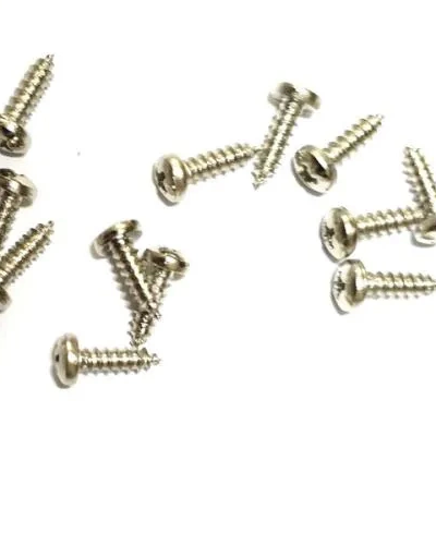 Klips, Menteşe, Ayak, Ysb Sac Vidası - 2,9x9,5mm Nikel, 100 Adet