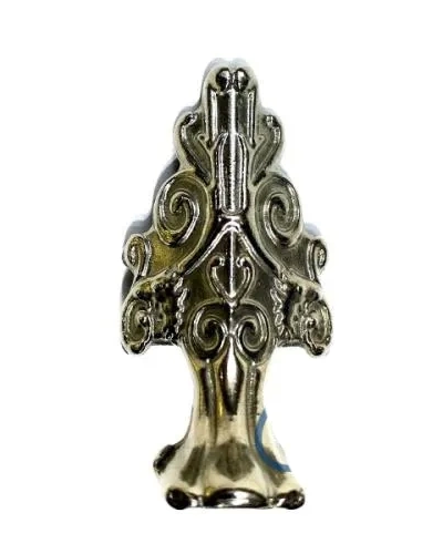 Lükens Sandık Ayağı, Kutu Ayak 4 Cm - Nikel, 50 Adet