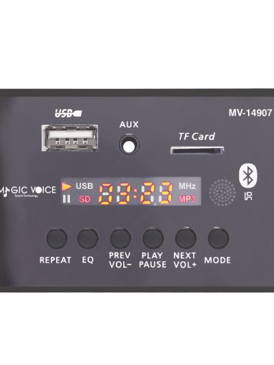 Magi̇cvoi̇ce Mv-14907 Usbsdmicauxbluetooth Kumandali Ekranli Oto Teyp Çevi̇ri̇ci̇ Di̇ji̇tal Player Boar