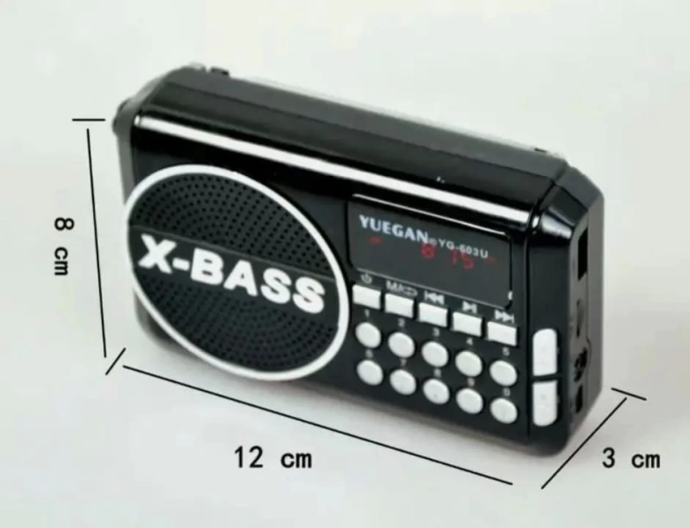 Mini Cep Fm Radyo Dijital Göstergeli Jtec Şarjlı - Görsel 3