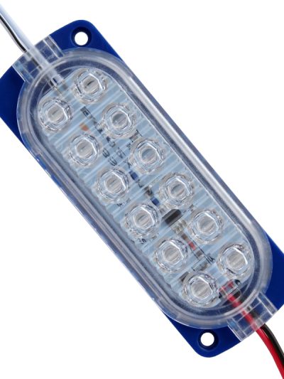 Parlak Yanip Sönen Mavi̇ Modül Led 2835 24 Volt 1.2 Watt