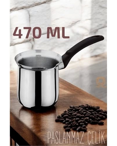 Paslanmaz Çelik Cezve 470 Ml