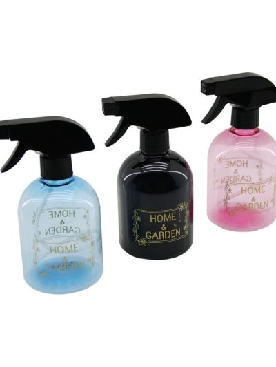 Plasti̇k Lara - 500ml Home Garden Renkli̇ Plasti̇k Boş Sprey Şi̇şe