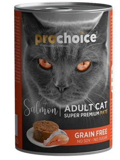 Pro Choice Adult Somonlu Yetişkin Konserve Kedi Maması 400 Gr