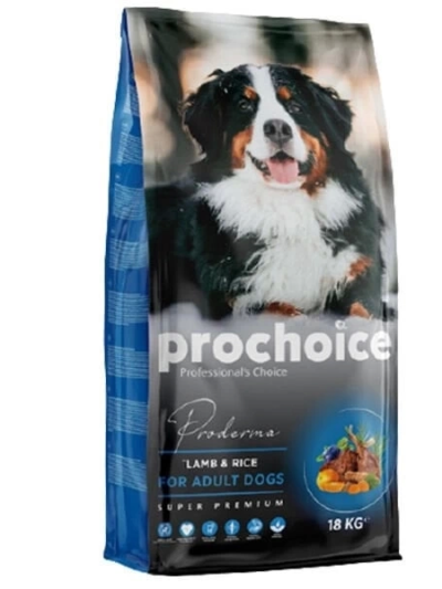 Pro Choice Proderma Kuzu Etli Yetişkin Köpek Maması 18 Kg