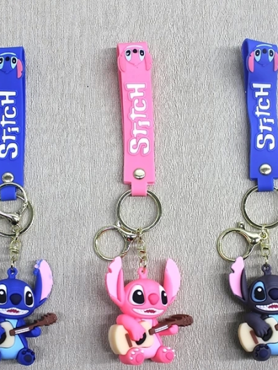 Stitch Silikon Anahtarlık Alk4261