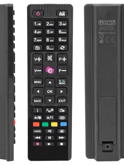 Vestel-seg-regal Rc4849 Rm-l260 Lcd Mi̇ni̇ Mor Tuşlu Lcd-led Tv Kumanda