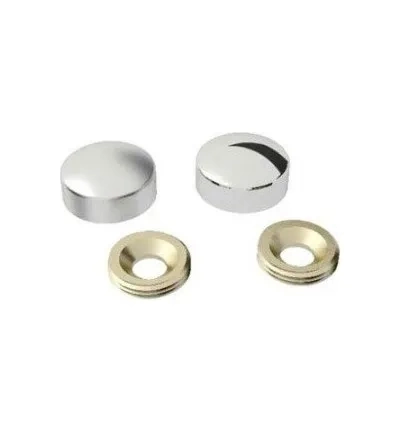 Vida Kapama Kapağı 30 Mm, Krom - 20 Adet